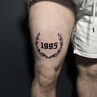 Year of birth olive branch thigh
