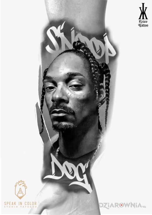 Wzór snoop dog - realistyczne