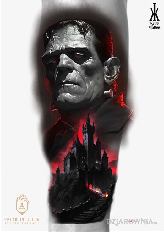 Wzór frankenstein od krystiana - realistyczne