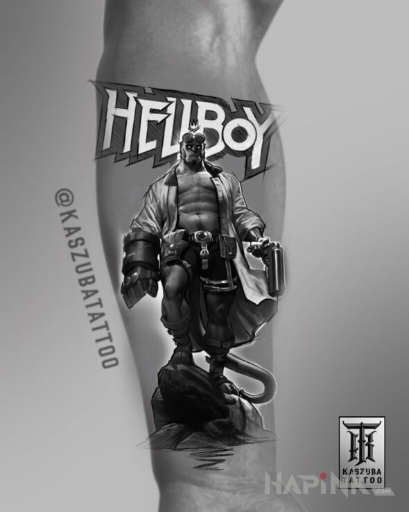 Designs hellboy - realistic
