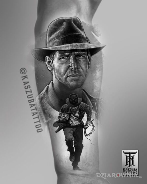 Wzór indiana jones - realistyczne