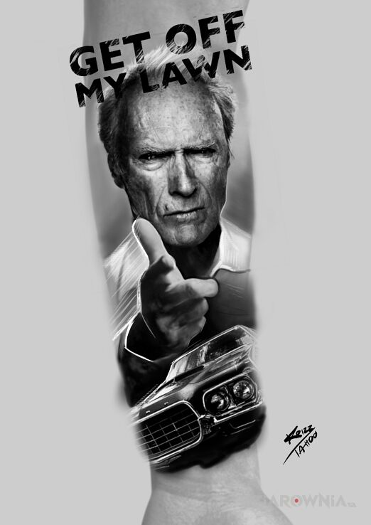 Wzór clint - realistyczne