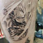 Vegeta with white omission