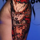 Naruto & Kurama Tattoo