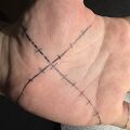 Nieudany tatuaż - Tusz "wyszedł na spacer"