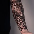 Landscape with a compass done in one session :)