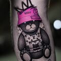 Wybór studia - Projekt tatuazu w stylu Zwariowanych Melodii