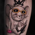 Jerry (Tom and Jerry cartoon) - street art