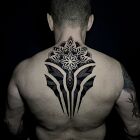 Mandala with emerging elements