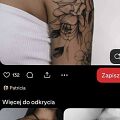Wycena tatuażu - Kwiaty fineline