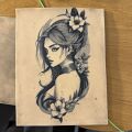 Tatuowanie na sztucznej skórze - Hej, ocena moich kleksów