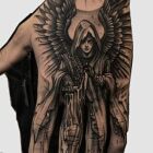 Hooded angelic messenger