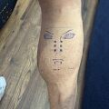 Tatuowanie na sztucznej skórze - Hej, ocena moich kleksów