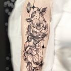 Butterfly in Flowers