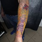 Sleeve Continuation with Dragon Ball