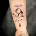 Little Girl with a Butterfly