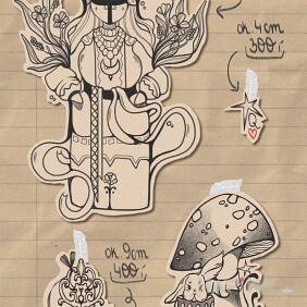 Fantasy wzorki