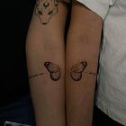 Matching butterfly
