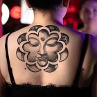 Buddha in dotwork III place in Religious Tattoo category