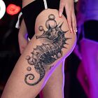 Konik morski z Włocławek Tattoo. Kategoria Fauna i Flora 🌊