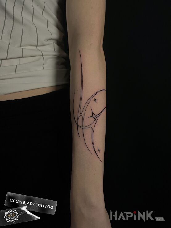 Tattoo Neotribal pattern in other motif On the arm