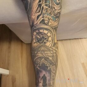 Tattoo Sleeve inside on the forearm motif: sleeves