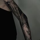 Darkness over the whole arm