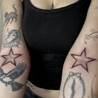 Stars in a collage
