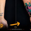 Nieudany tatuaż - Cover tatuażu w Łodzi – jak zakryć stary lub nieudany tatuaż?