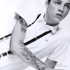 Tattoo Ash Stymest - forearm tattoo on the forearm motif: Ash Stymest