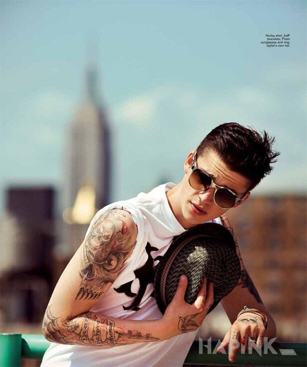 Tattoo Ash Stymest - tatuaż czaszka in Ash Stymest motif on the forearm