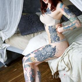 Tattoo Princess on the forearm motif: sexy