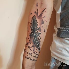 Tattoo Pen on the forearm motif: other