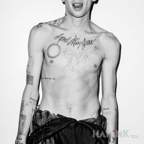 Tattoo Cole Mohr shirtless with tattoos on the forearm motif: famous people