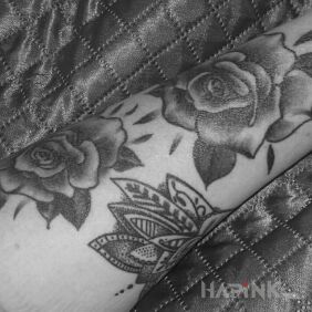 Tattoo I'm starting a sleeve on the forearm motif: flowers