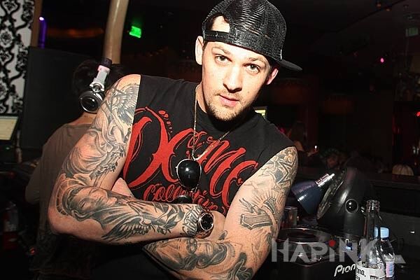 Tattoo Joel Madden - rękawy in famous people motif on the forearm