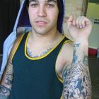 Pete Wentz - caly wydziarany