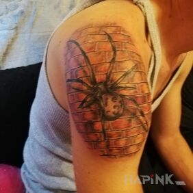Tattoo Spider on the upper arm motif: other