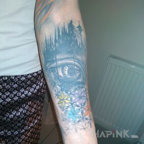 Tattoo Personal on the forearm motif: other