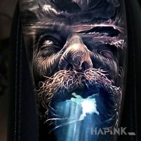 Tattoo Tattoo indescribable on the forearm motif: 3D