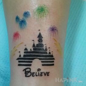 Tattoo Disney on the forearm motif: other