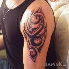 Tattoo Tribalek? on the upper arm style: tribal
