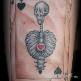Tattoo Tarot on the forearm motif: other