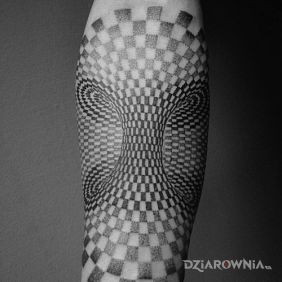 Tatuaż Trójwymiarowy efekt na przedramieniu motyw: pozostałe