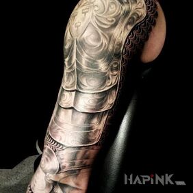 Tattoo How to become bulletproof on the upper arm motif: other
