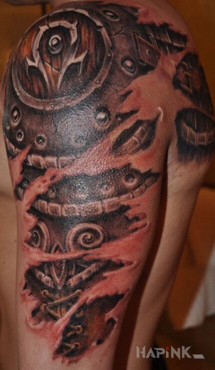 Tattoo Co się kryje pod skórą - ciąg dalszy in other motif on the upper arm