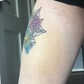 Pielęgnacja tatuażu - Gojenie tatuażu,siniak obok tatuazu