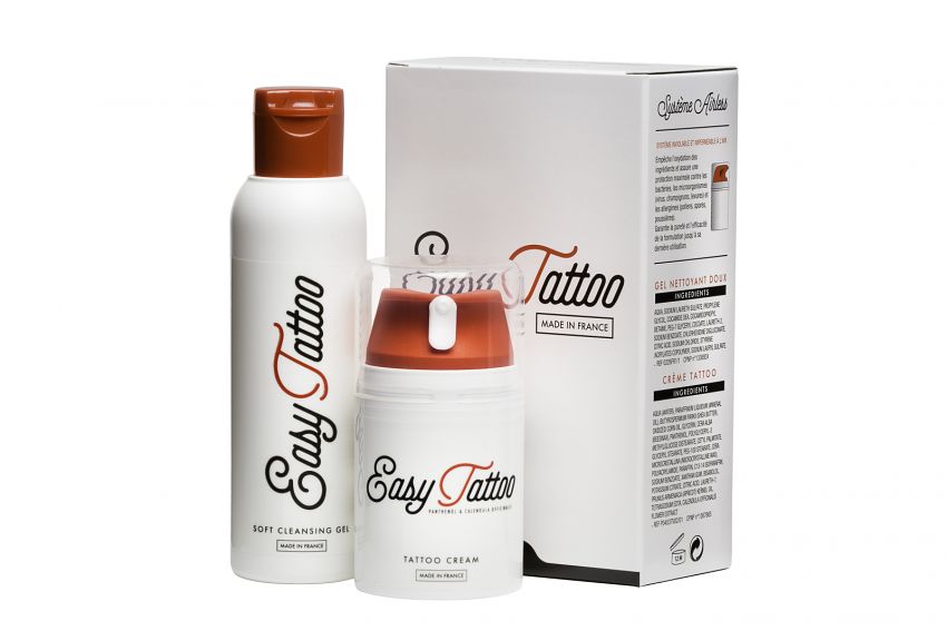 Zestaw do Tatuażu EasyTattoo Krem (50ml) + Żel (125ml)
