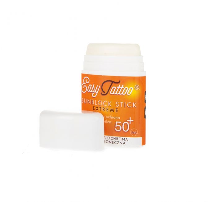 Ochronny krem do opalania EasyTattoo 50+ UVA